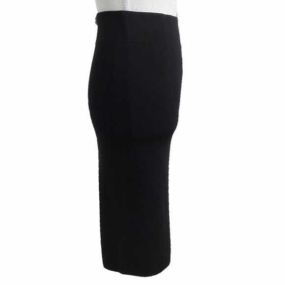 Guess BY MARCIANO BLACK FITTED STRETCH LONG LENGTH PENCIL SKIRT - M - Picture 4 of 10